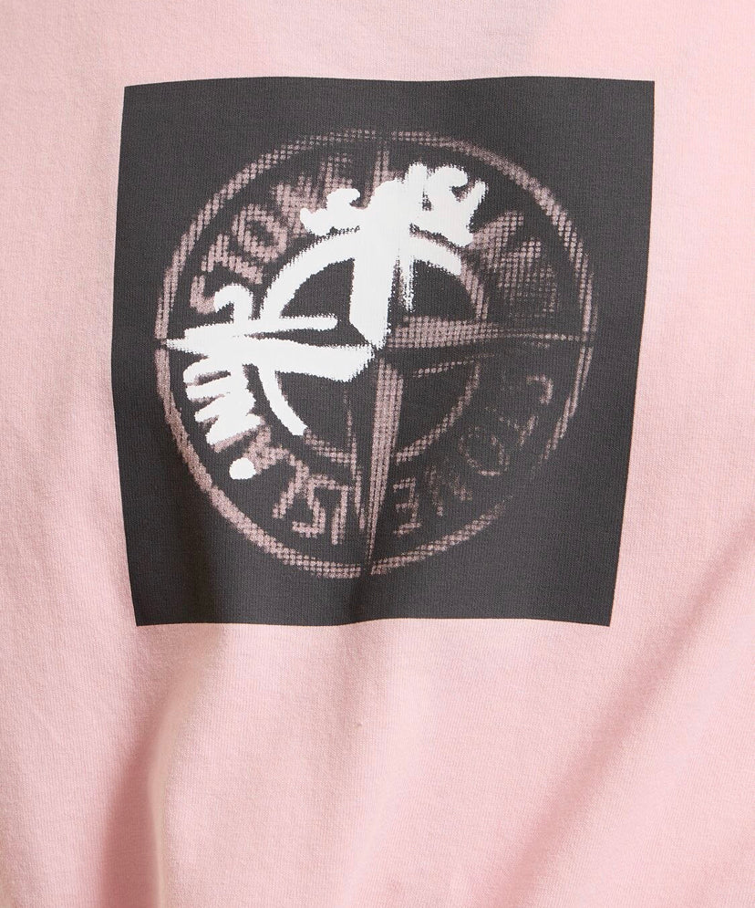 Stone Island 2NS83 INSTITUTIONAL ONE Print T Shirt